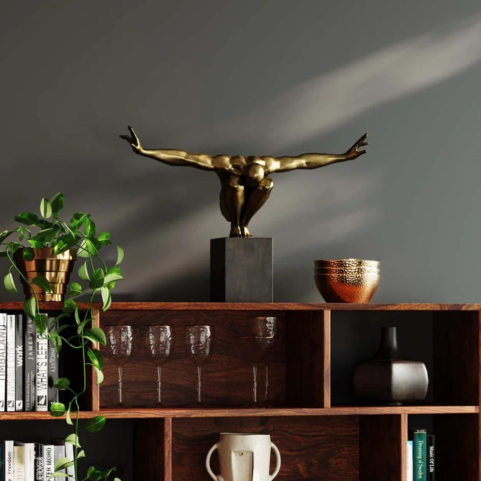 Фигурка KARE Deko Objekt Athlet Bronze 30046