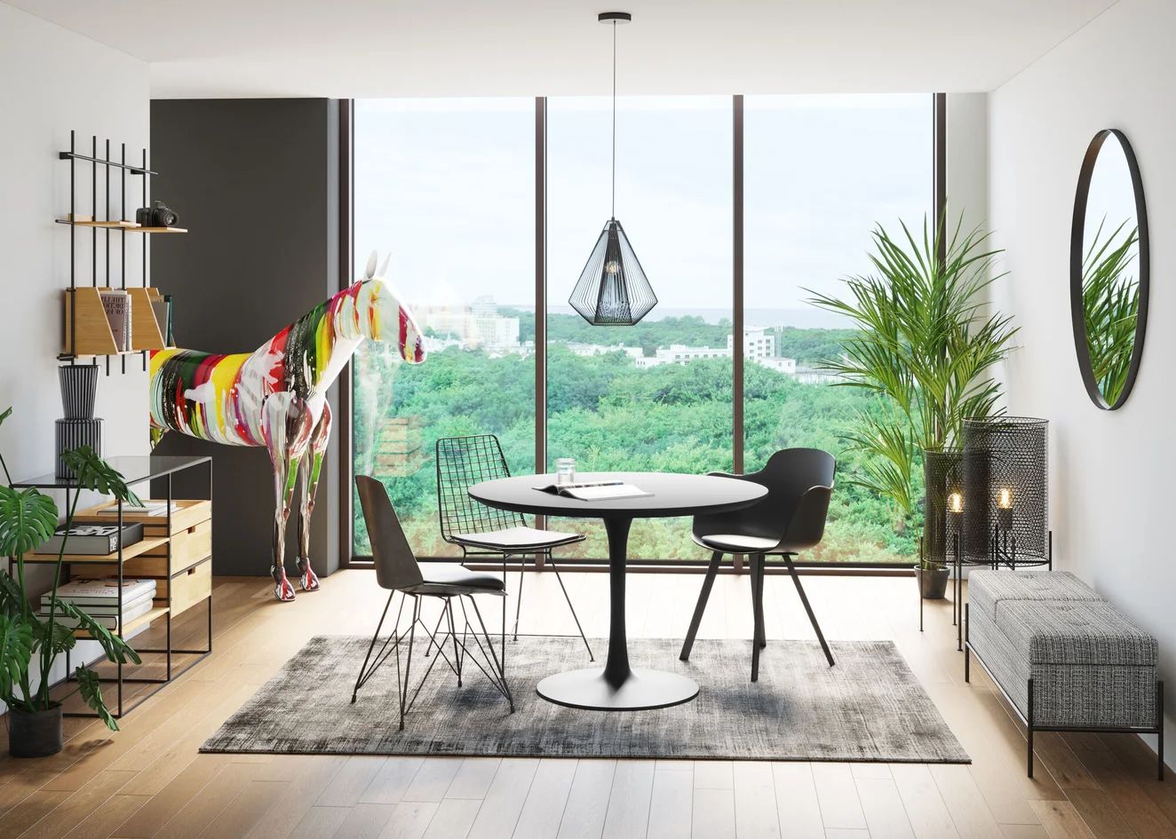 Искусственное растение KARE Deko Pflanze Palm Tree 51789