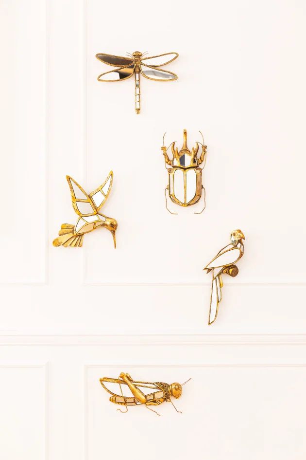 Панно настенное KARE Wandschmuck Beetle Mirror 51221