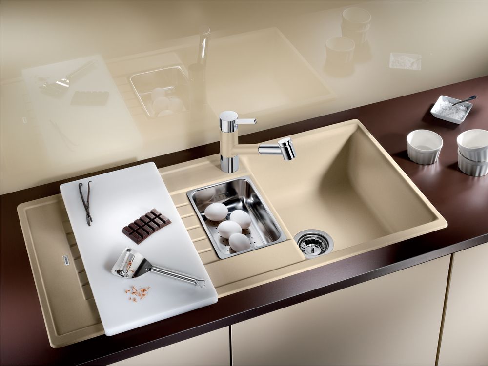 Кухонная мойка Blanco Zia 6S Silgranit Coffee 515072