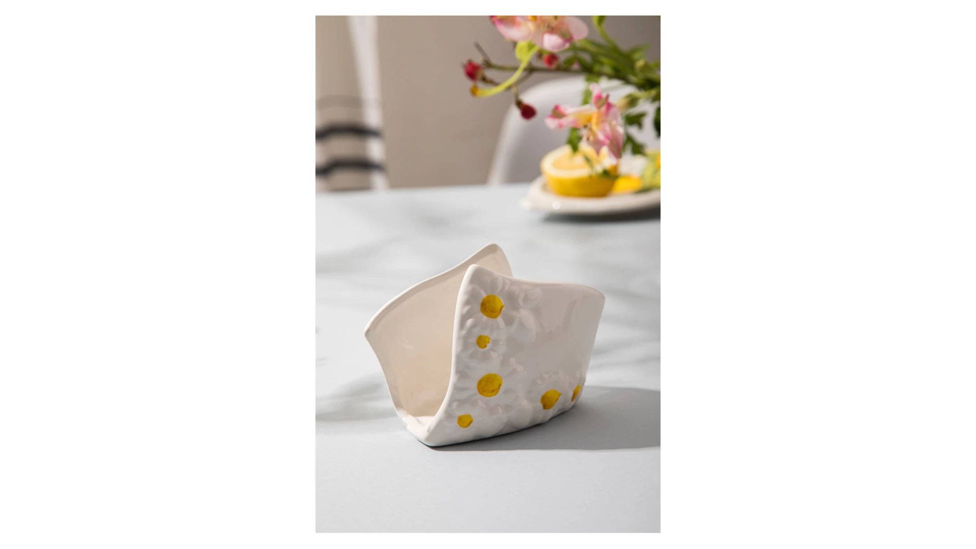 Салфетница Edelweiss Daisies Napkins Holder EDW-712D