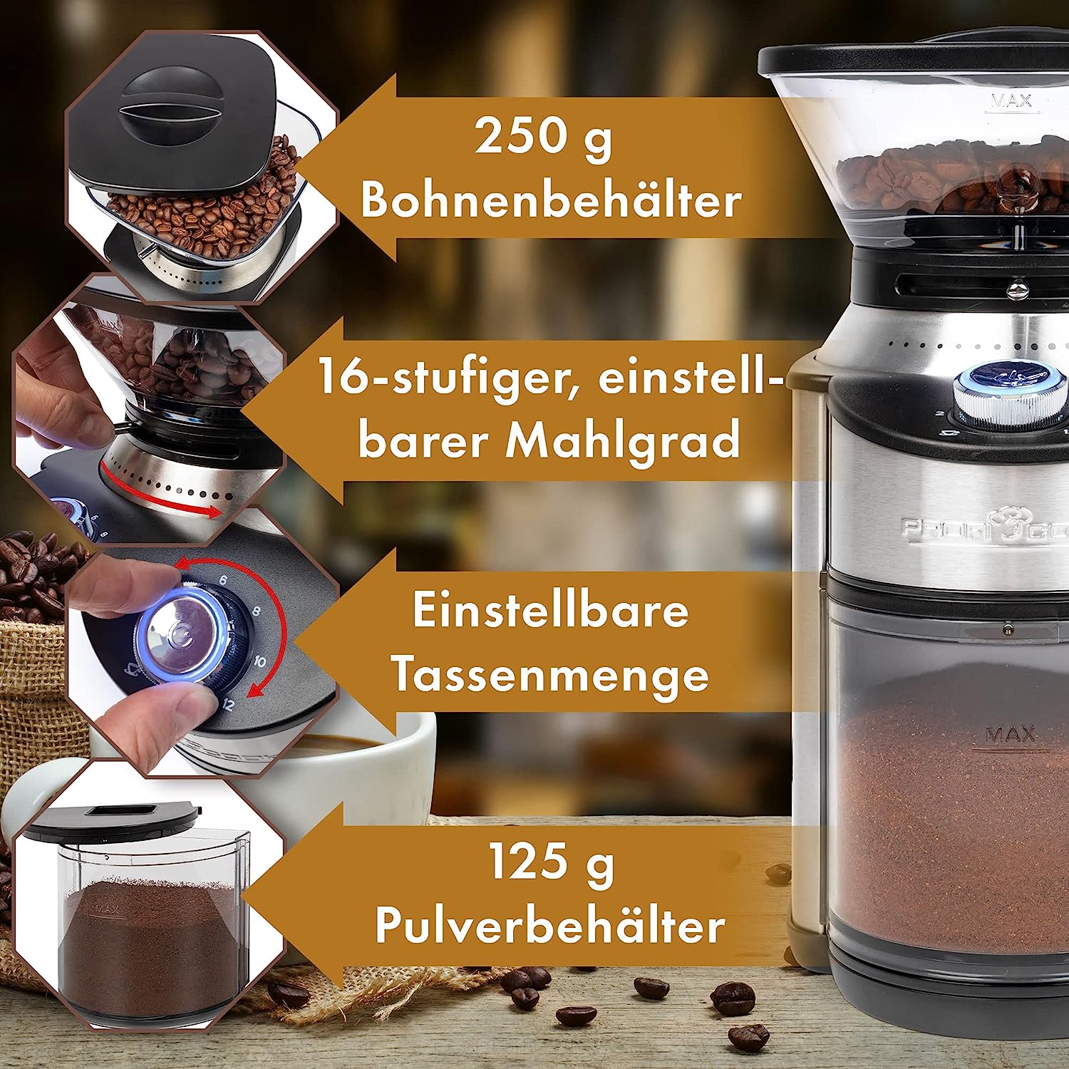 Кофемолка Proficook PC-EKM 1205