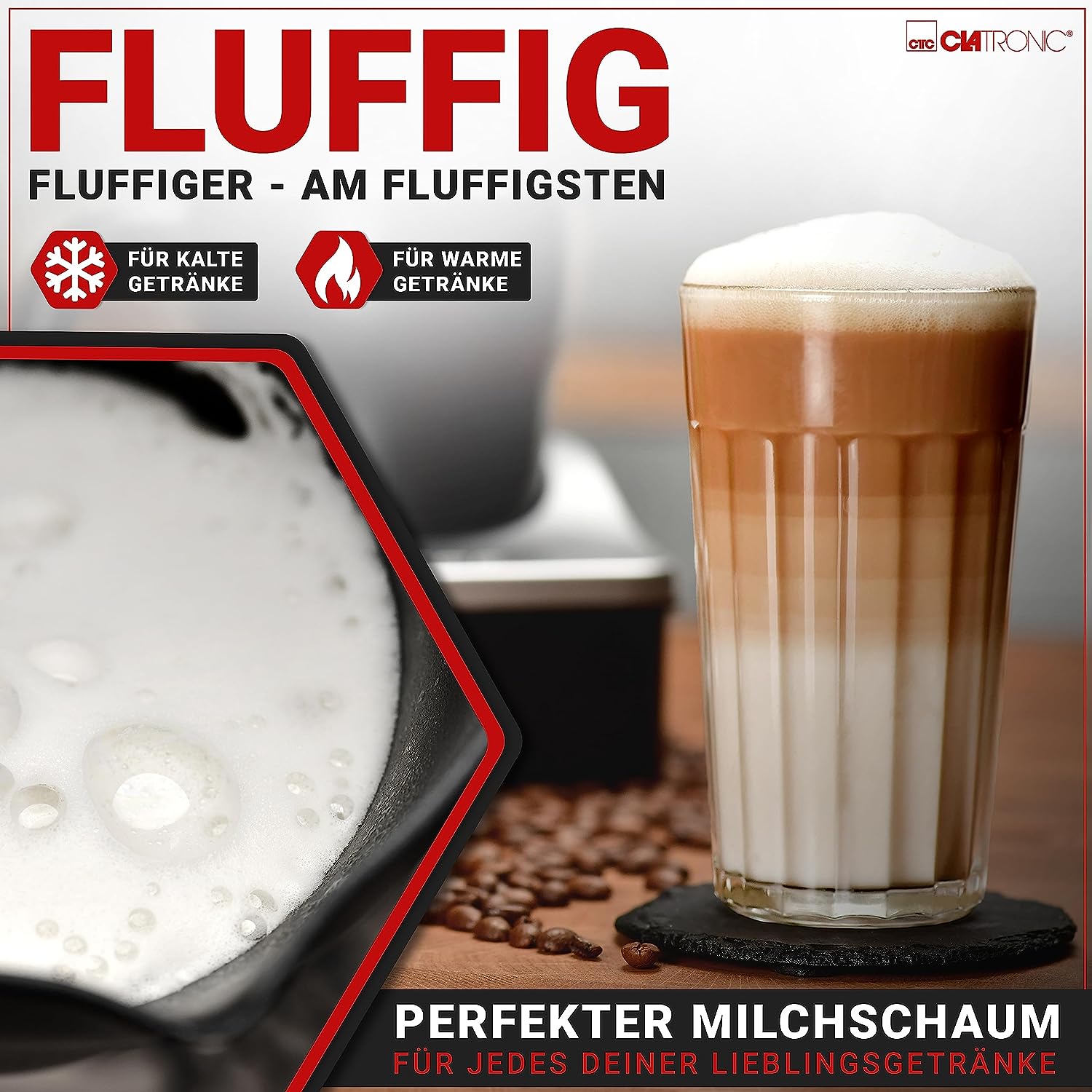 Вспениватель молока Clatronic MS 3326