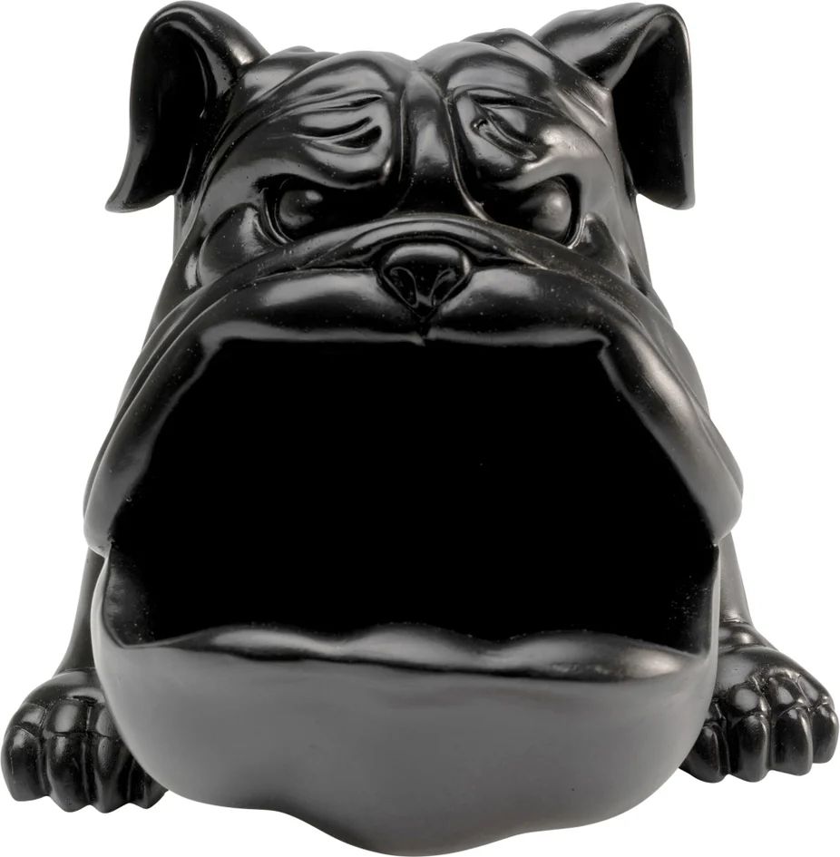 Мелочница KARE Deko Figur Hungry Dog Schwarz 56869