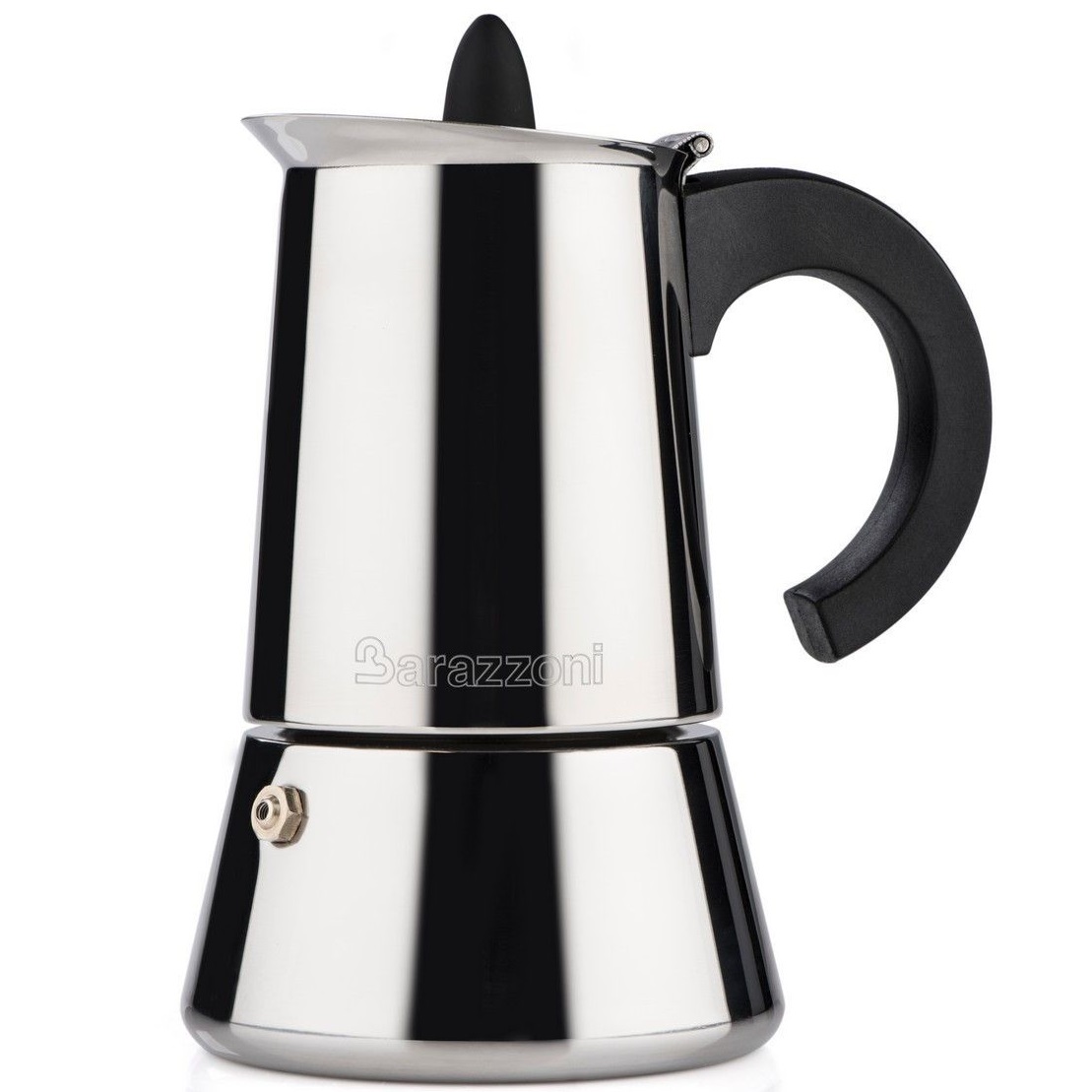 Кофеварка гейзерная Barazzoni Caffetiera 4 Tz Inox 830008004