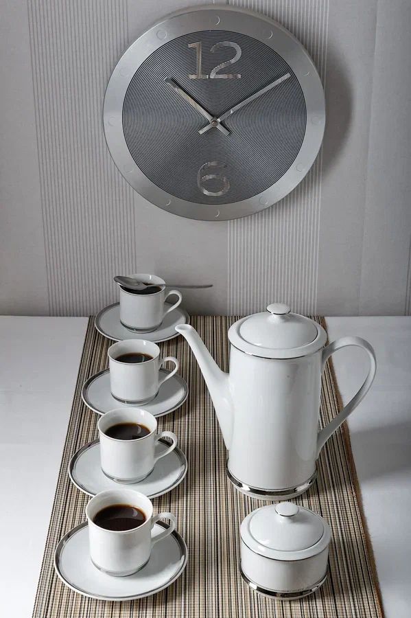 Кофейный сервиз Leander Sabina Platinová Odnož 02160713-0011