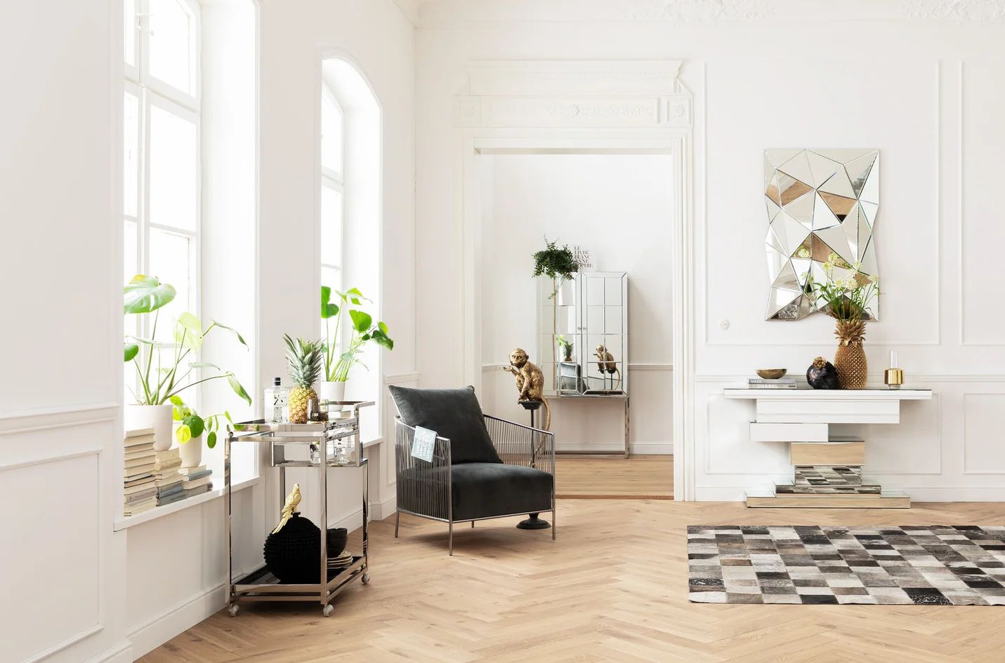 Фигурка KARE Deko Objekt Flower Skull 68029