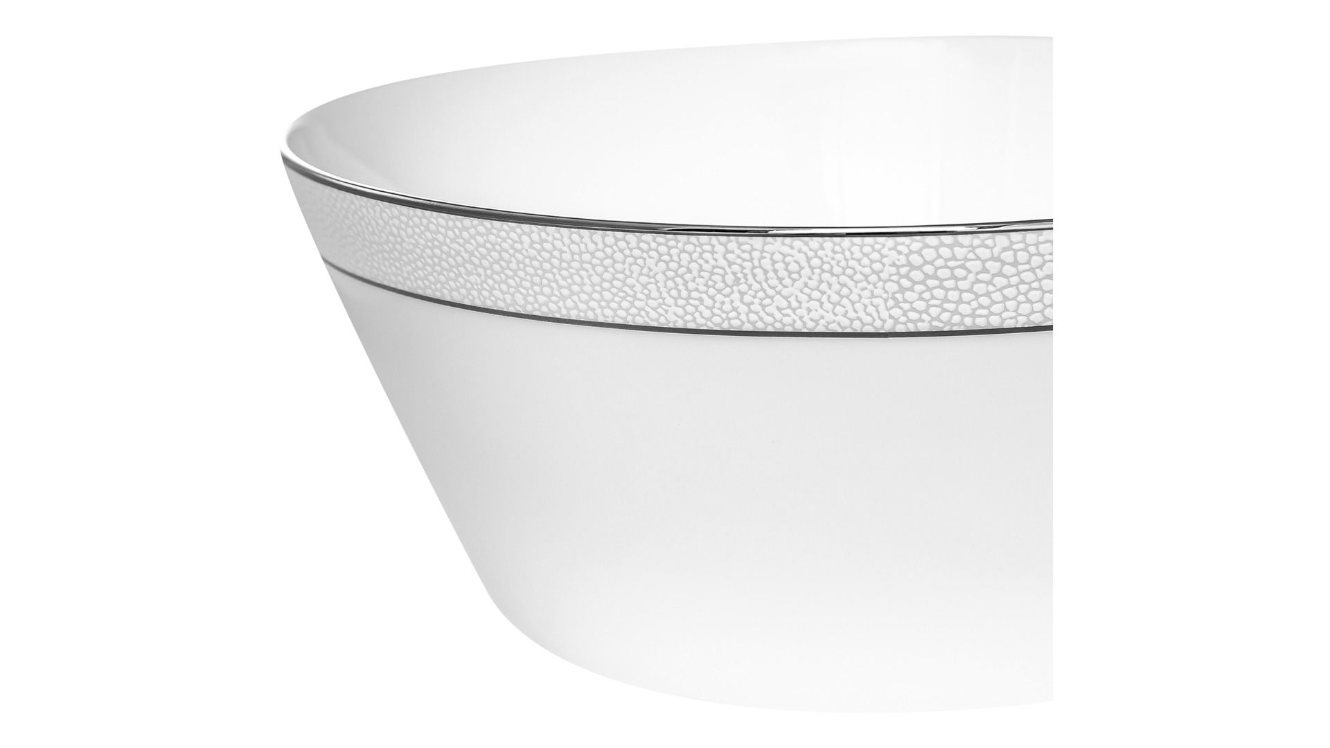 Салатник Narumi Caviar White NAR-52457-3556