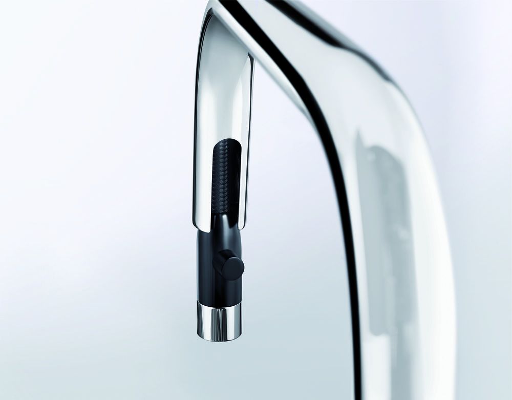 Кухонный смеситель Blanco Jurena-S Galvanic Chrome 520765