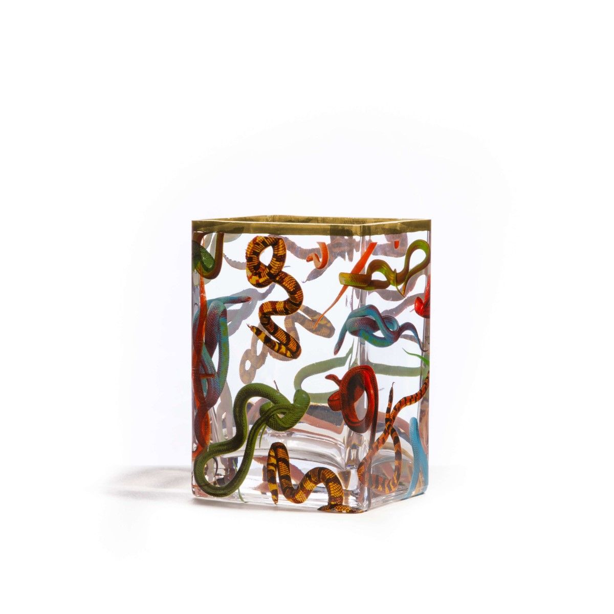 Ваза Seletti Glass Vase Snakes Small 14121