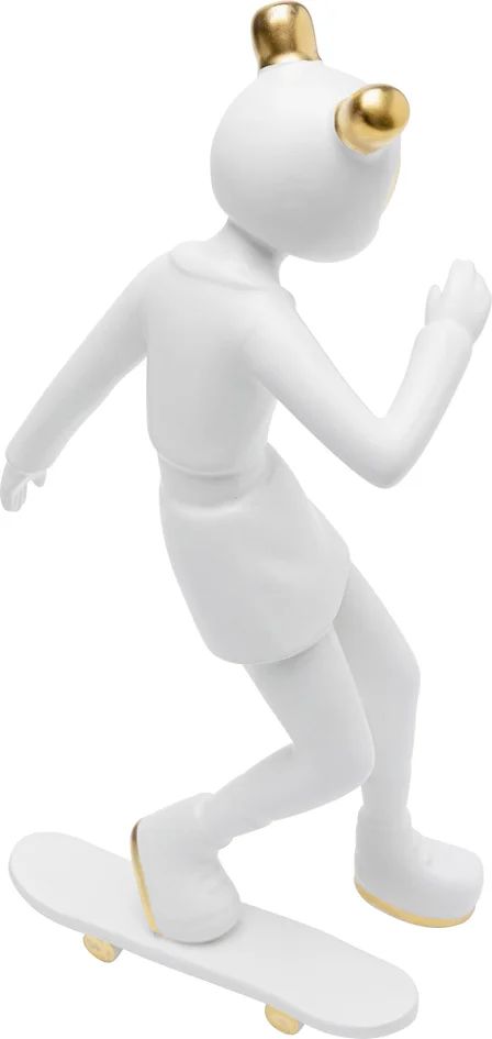 Фигурка KARE Deko Figur Skating Astronaut Wei&szlig; 54370