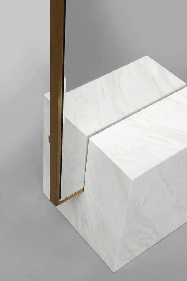 Зеркало KARE Standspiegel Hulda Messing 87781