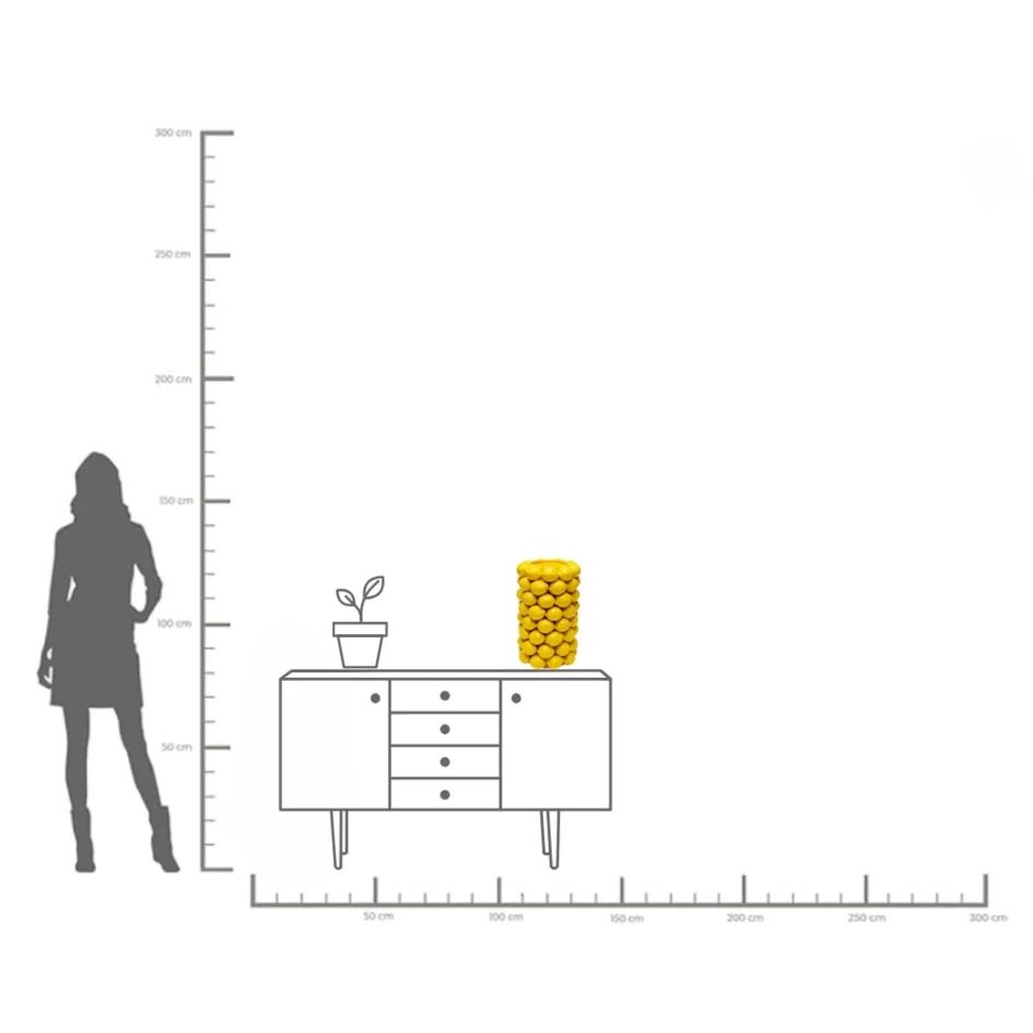 Ваза KARE Vase Lemon Juice 56055