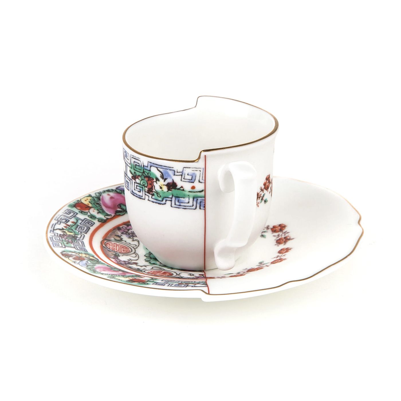 Кофейная пара Seletti Hybrid Coffee Cup Tamara 09743