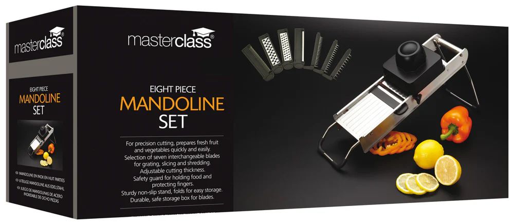 Мультирезка KitchenCraft MasterClass Mandoline Set KCMCMANDO