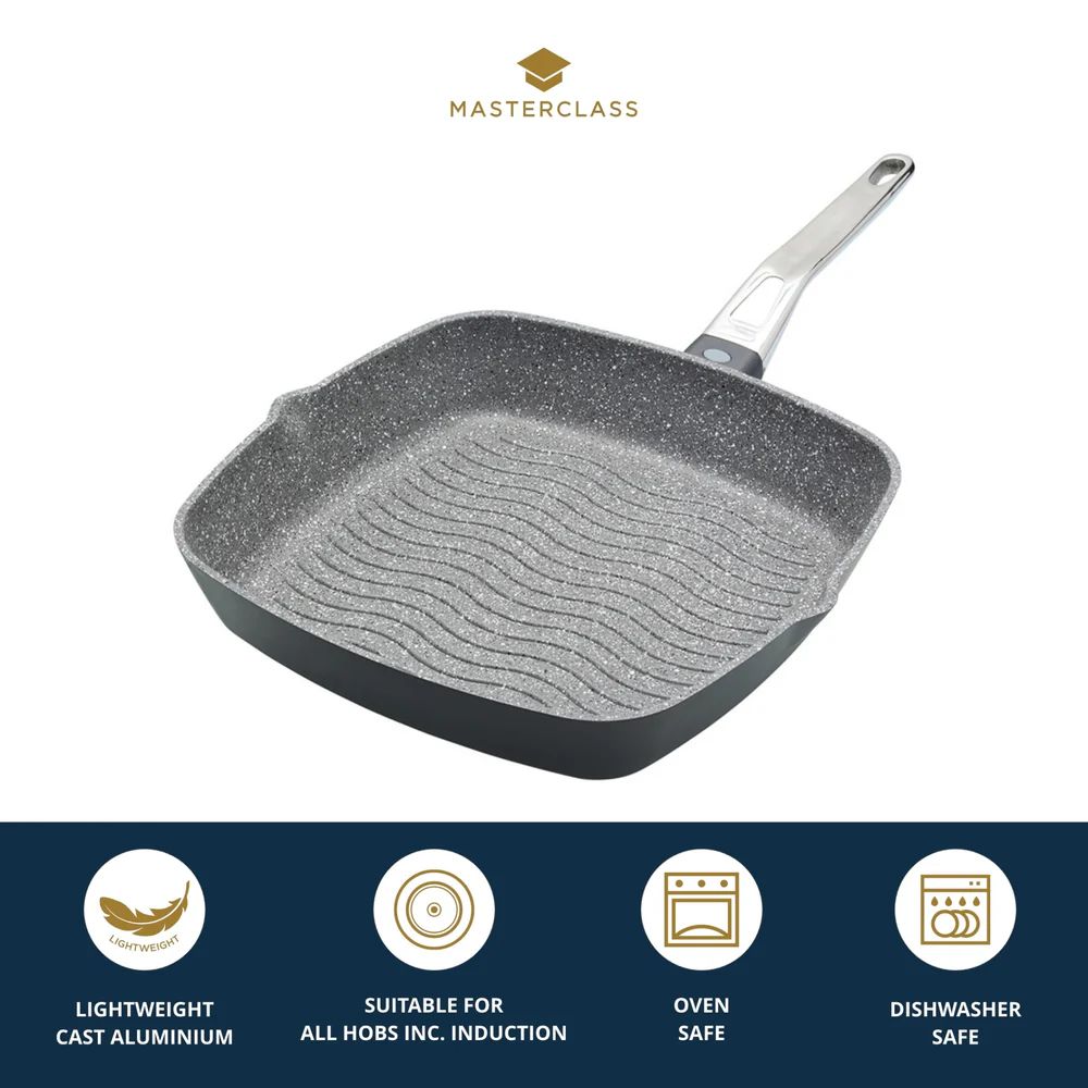 Сковорода-гриль KitchenCraft MasterClass Grill Pan MCMGP28