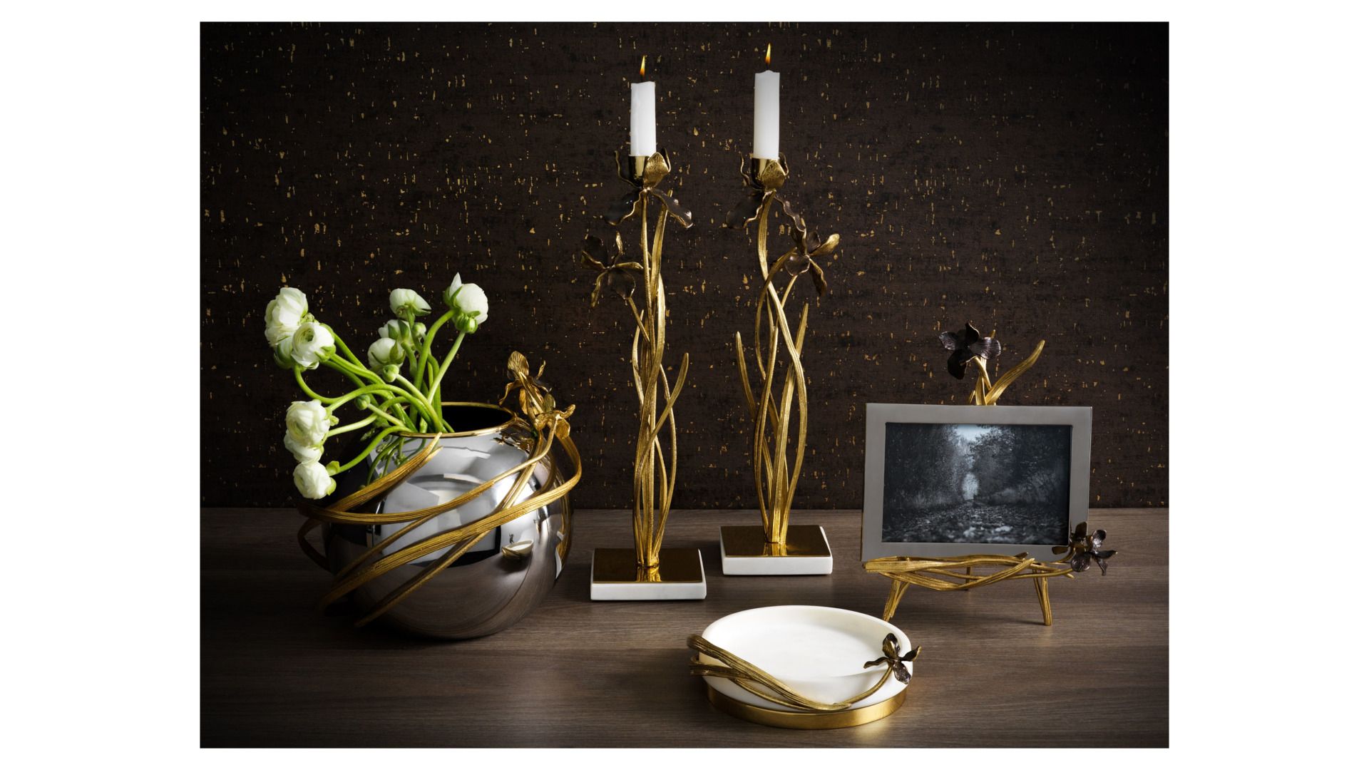 Мелочница Michael Aram Black Iris Trinket Tray 111206