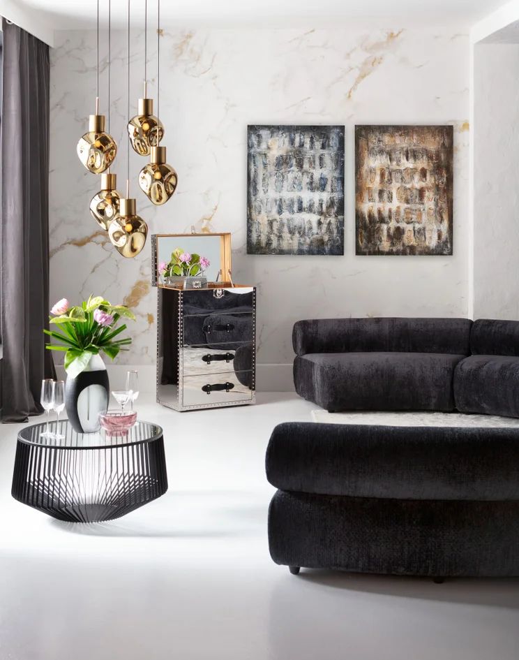 Картина KARE Leinwandbild Shadows Braun 56782