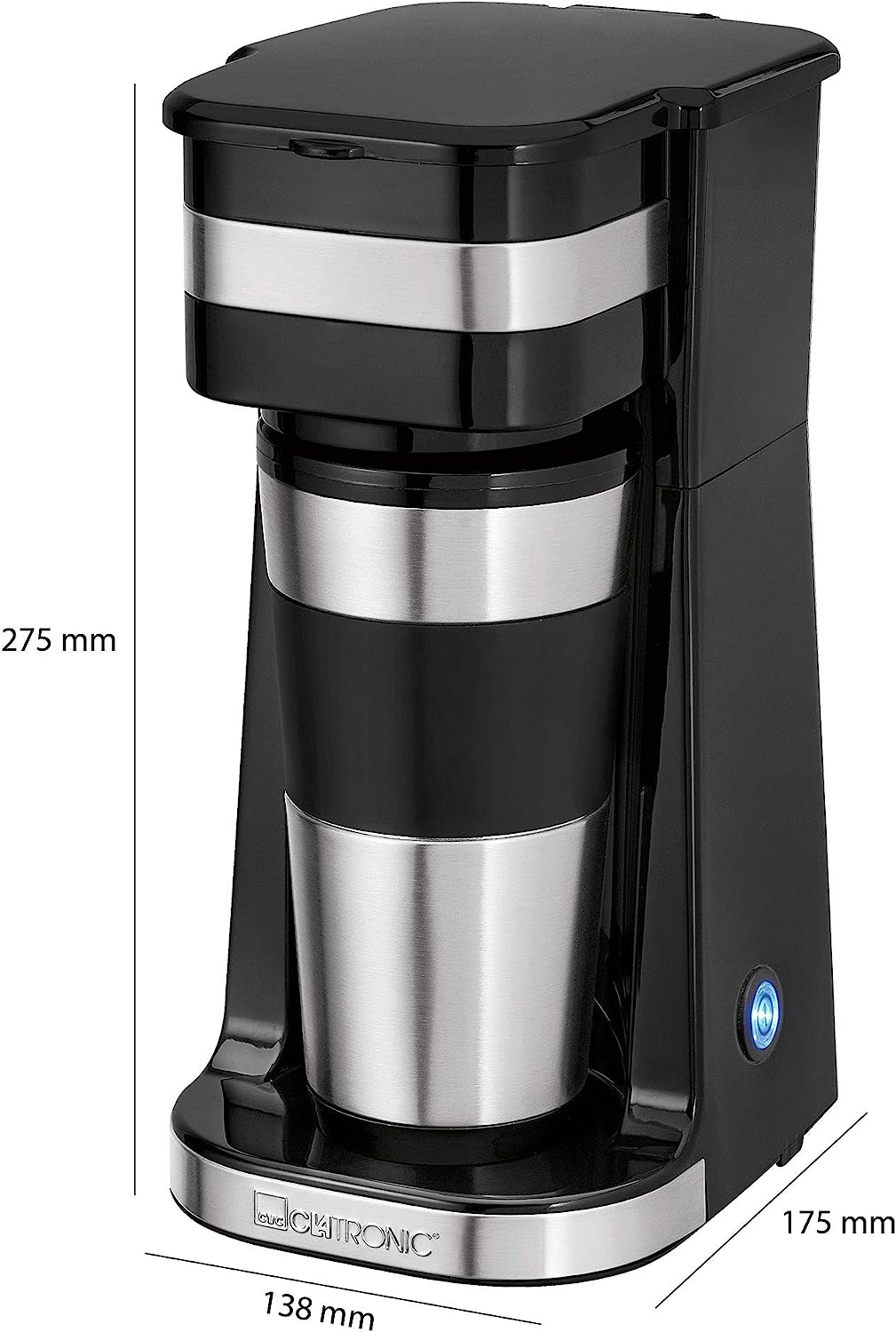 Кофеварка капельная Clatronic KA 3733 Coffee To Go