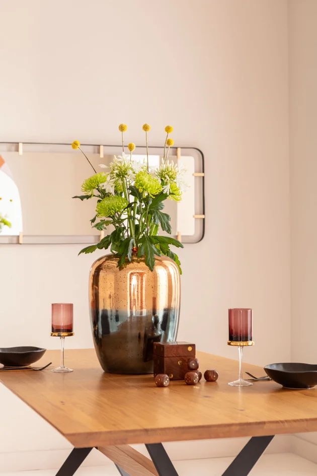 Ваза KARE Deko Vase Lizy Shine Multi 53789