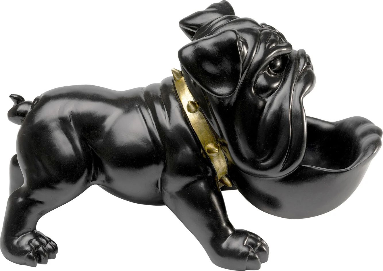 Мелочница KARE Deko Figur Hungry Dog Schwarz 56869