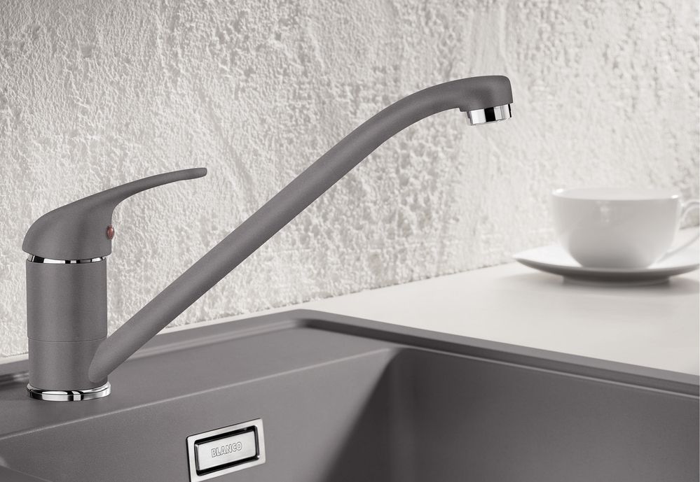 Кухонный смеситель Blanco Daras Silgranit-Look White 524182