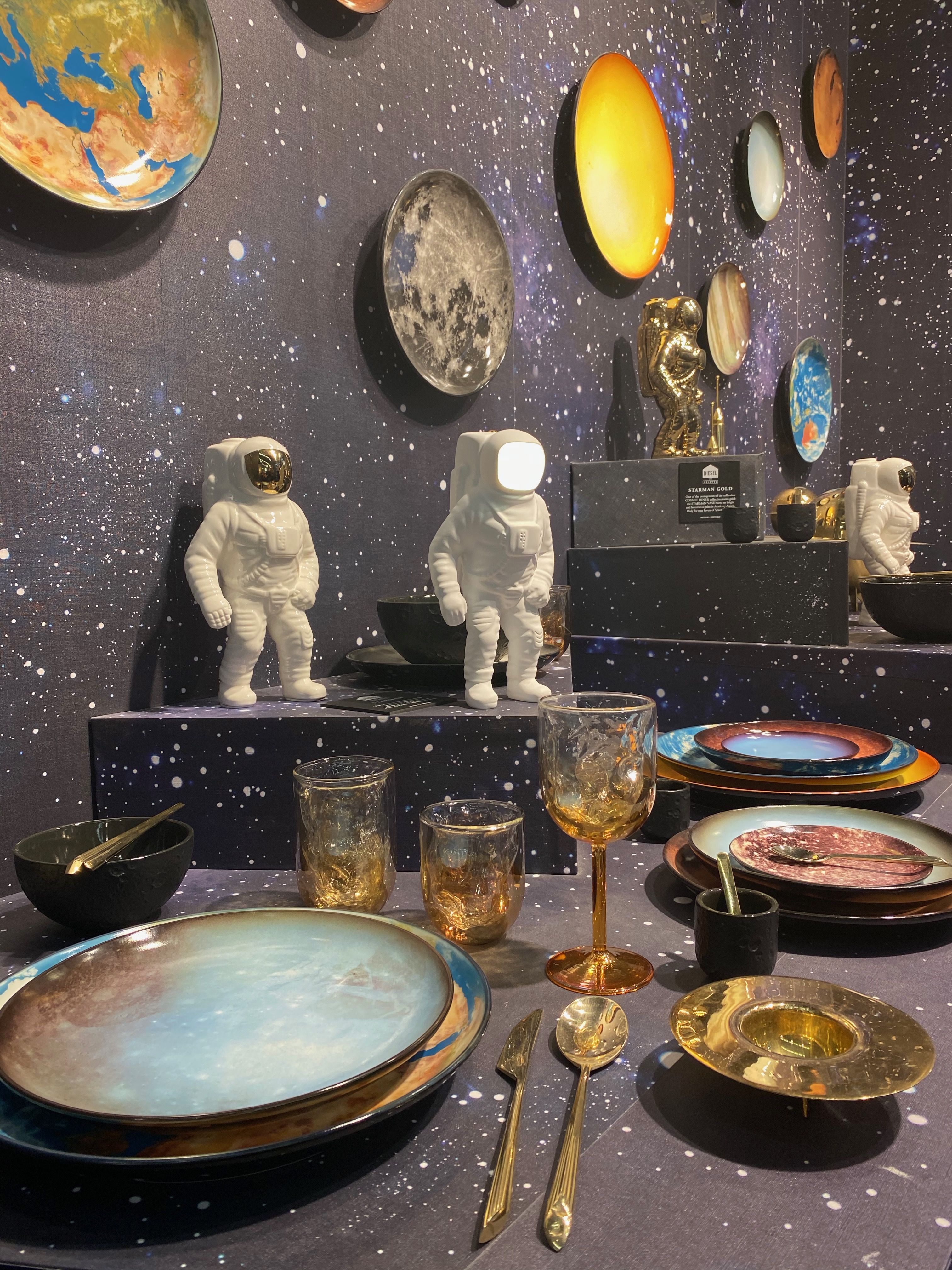 Настольная лампа Seletti Flashing Starman Table Lamp 10939