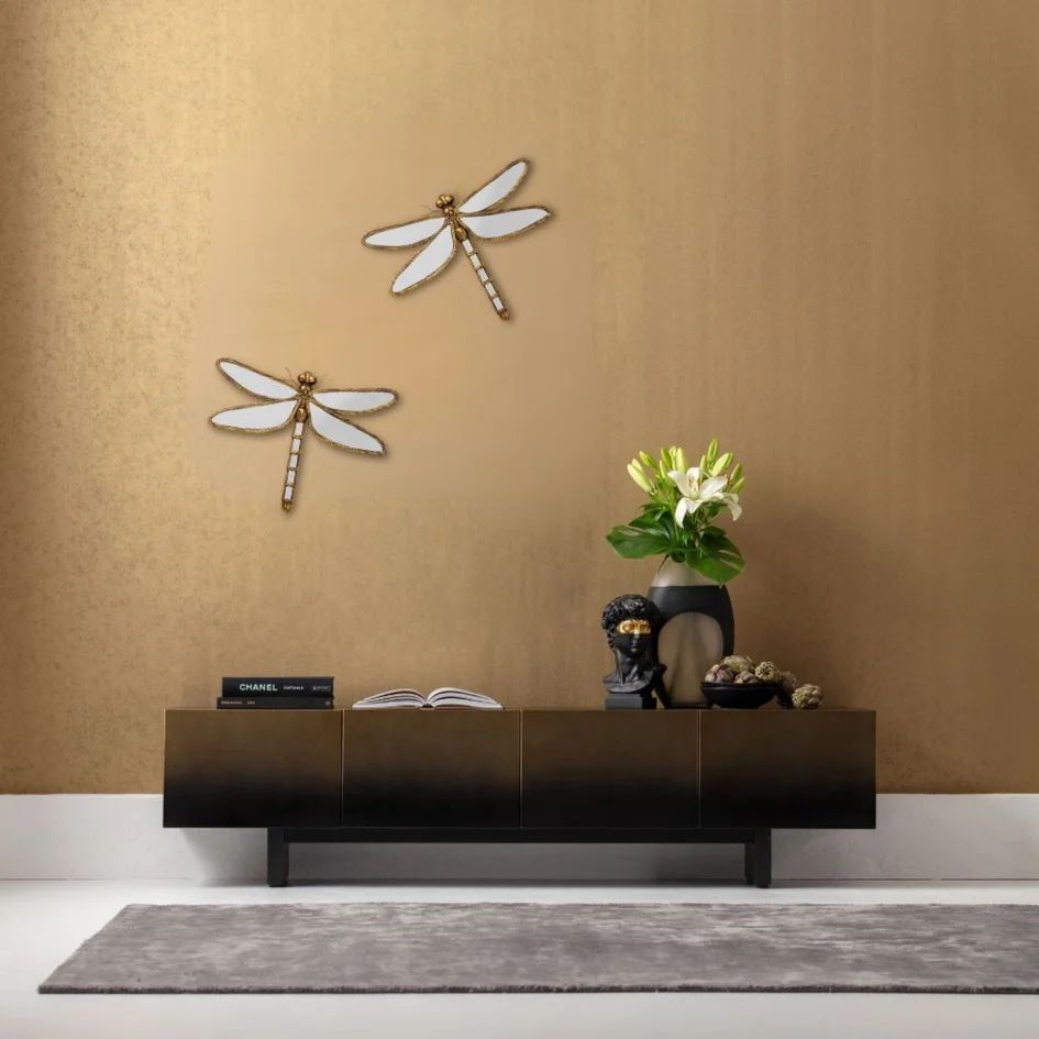 Панно настенное KARE Wandschmuck Dragonfly Mirror 51968