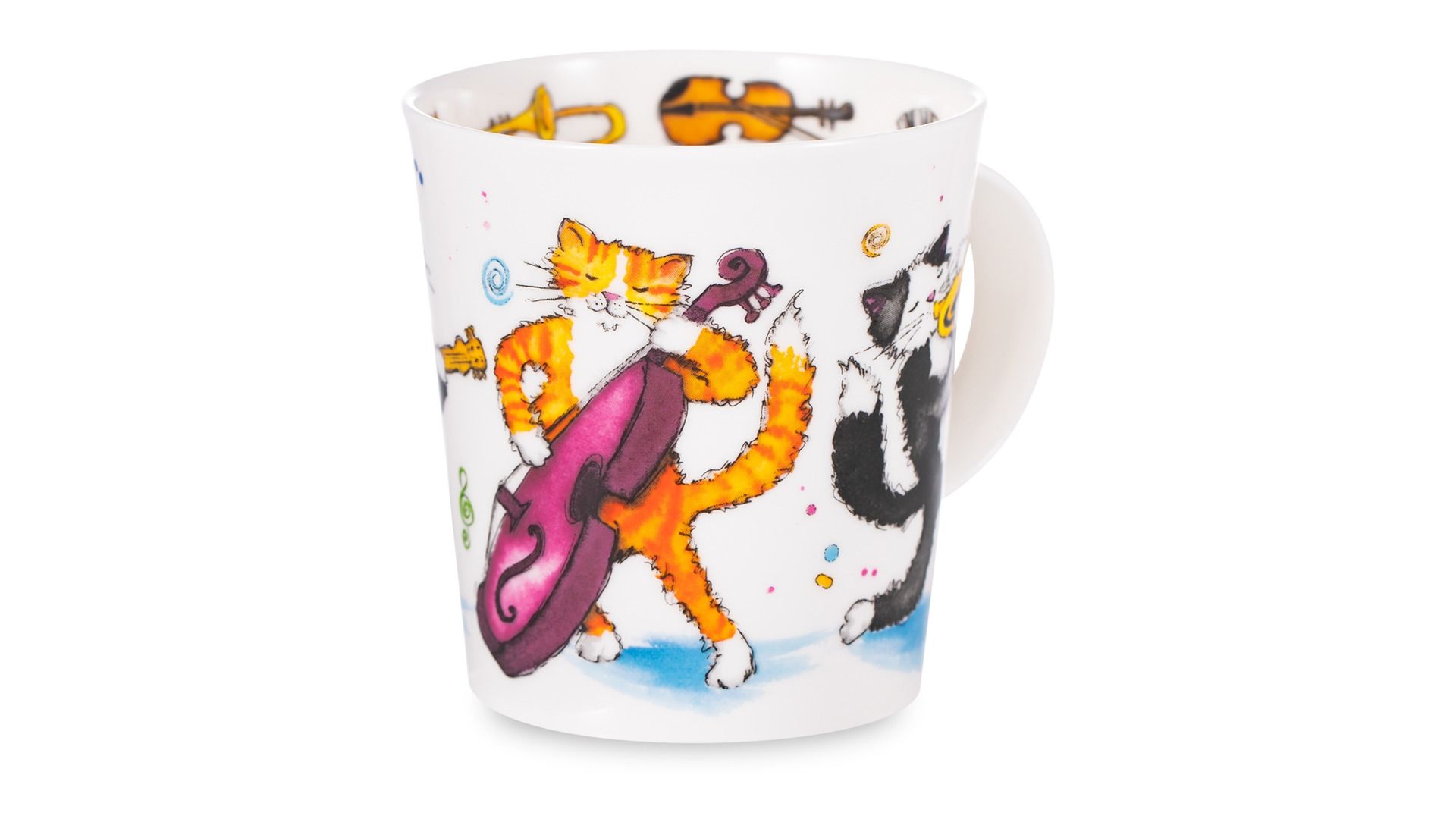 Кружка Dunoon Lomond Musical Cats Mug 78587262