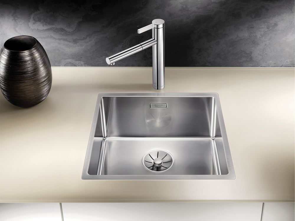 Кухонный смеситель Blanco Linee-S Galvanic Chrome 517591