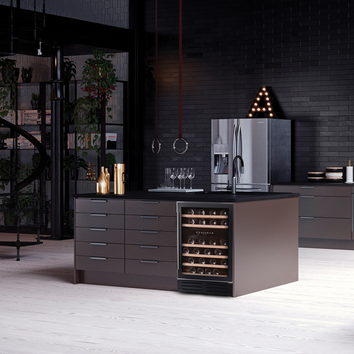 Винный шкаф Temptech Premium VWCR46DB