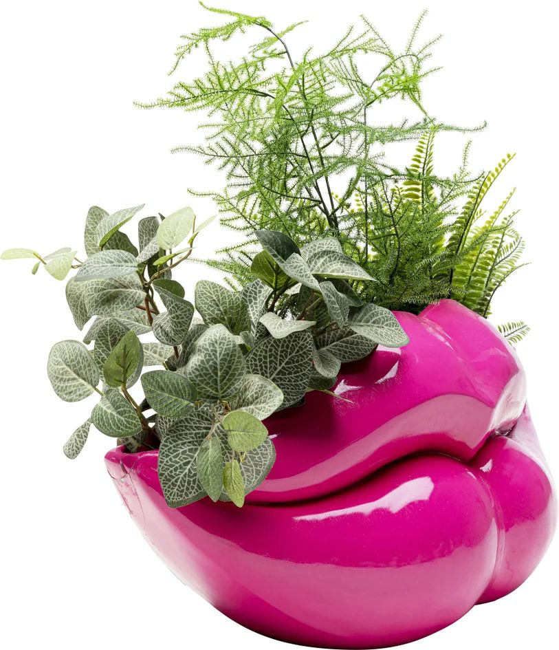 Ваза KARE Vase Lips Pink 55263