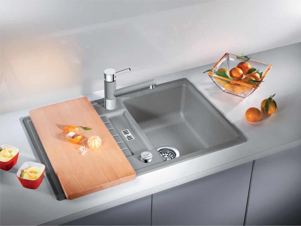 Кухонная мойка Blanco Zia 45S Silgranit White 514726