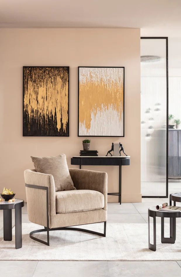 Картина KARE Gerahmtes Bild Abstract Weiß 53698