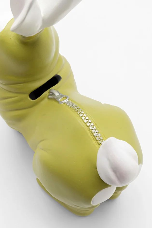 Копилка KARE Spardose Fetish Bunny Standing Lime 57483
