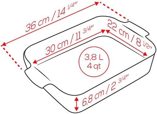 Форма для запекания Peugeot Ecru 61210