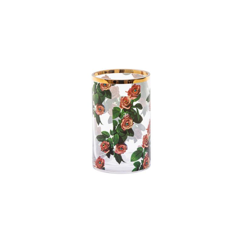 Ваза Seletti Glass Vase Roses Cylindrical Small 14163