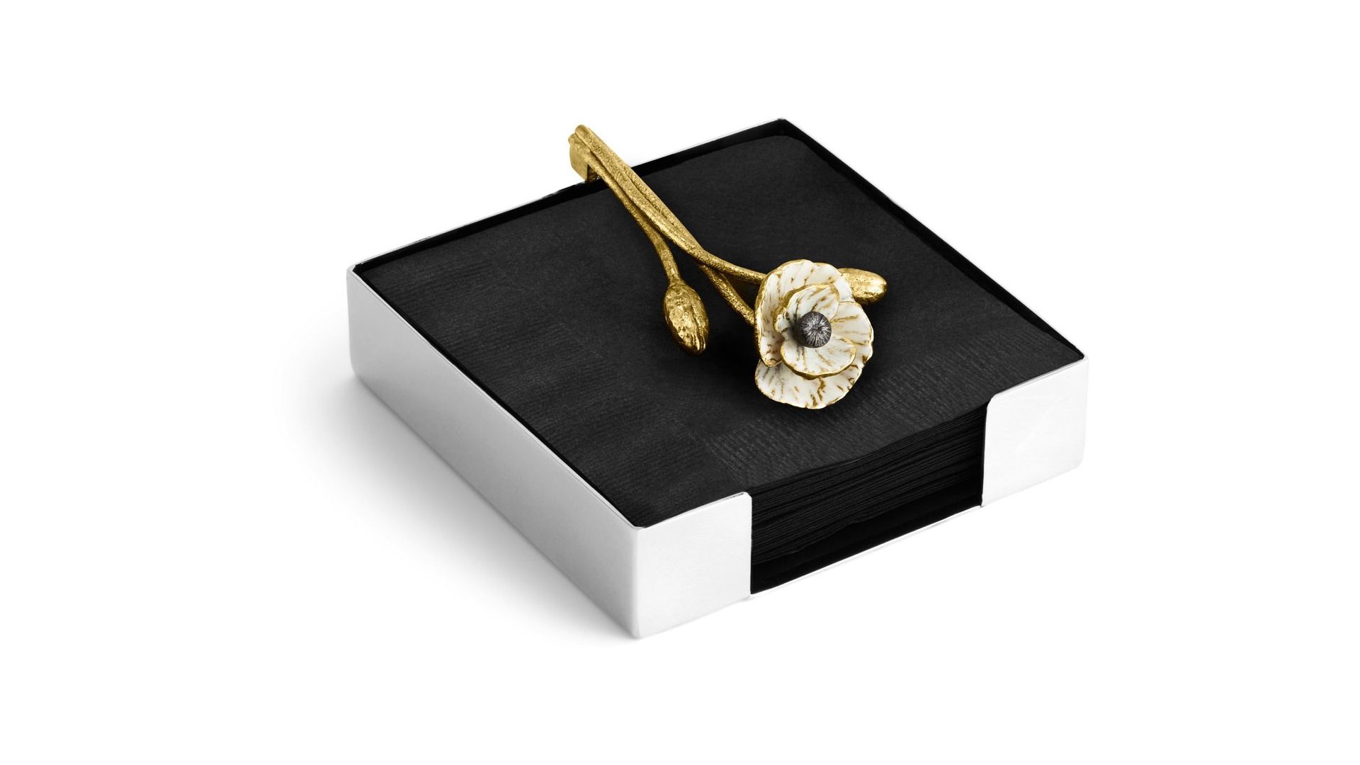 Салфетница Michael Aram Anemone Cocktail Napkin Holder 175040