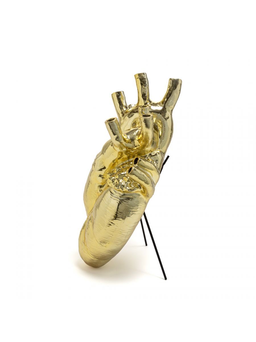 Ваза Seletti Love in Bloom Giant Gold 09926