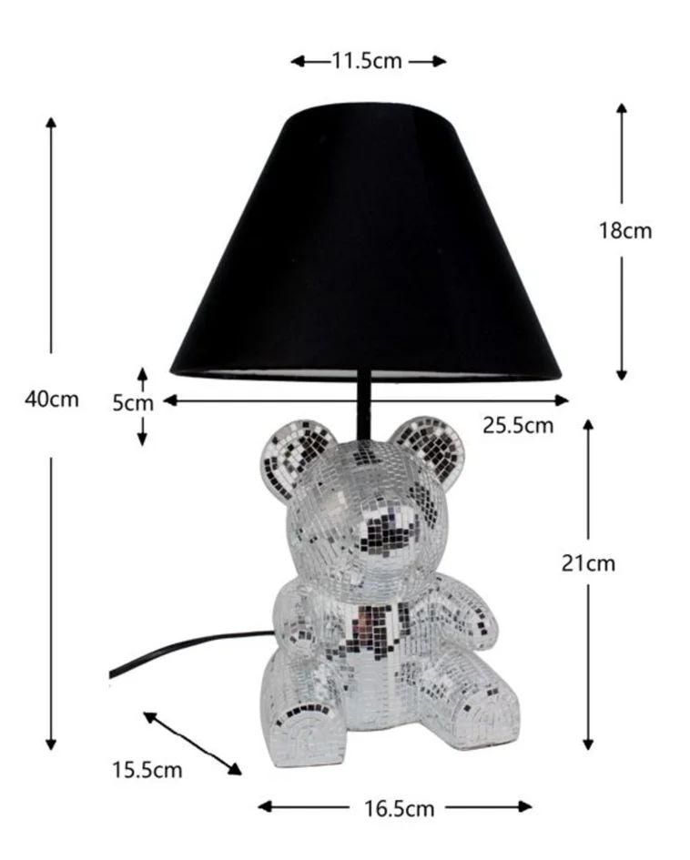 Настольная лампа KARE Tischleuchte Bear Disco 56377