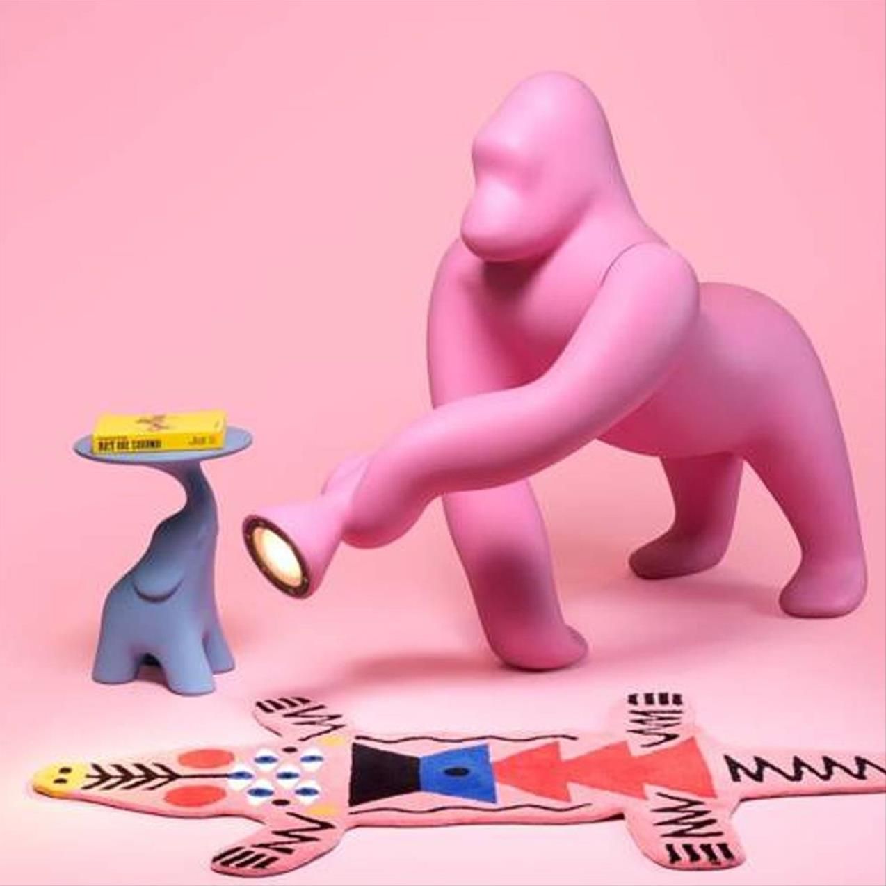 Приставной столик Qeeboo Pako Terracotta Side Table 51003TE