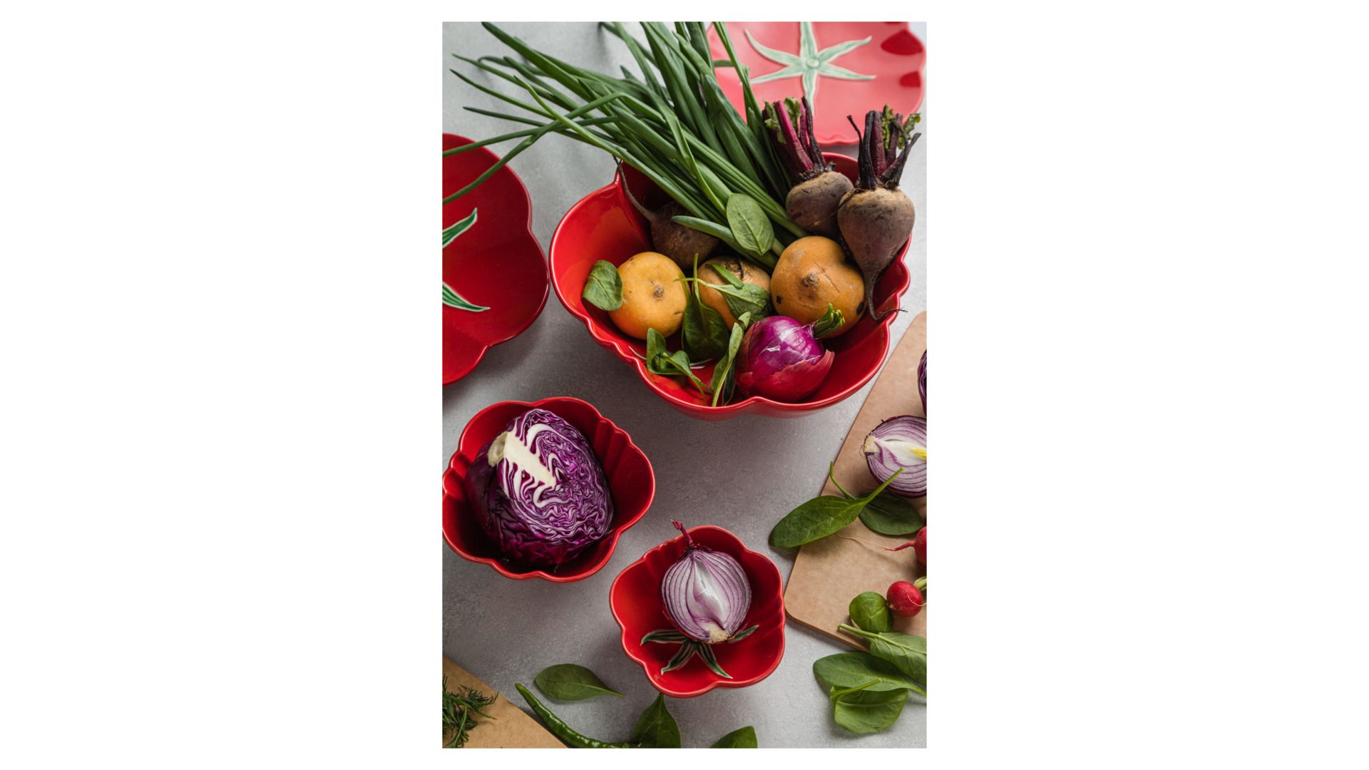 Салатник Bordallo Pinheiro Tomato Large Bowl 65022238