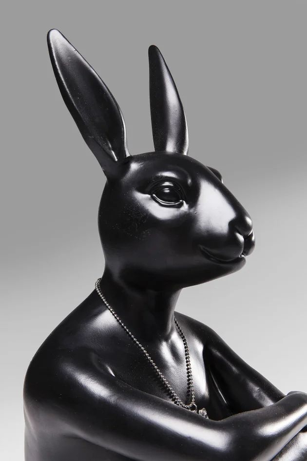 Фигурка KARE Deko Figur Gangster Rabbit Schwarz 61533