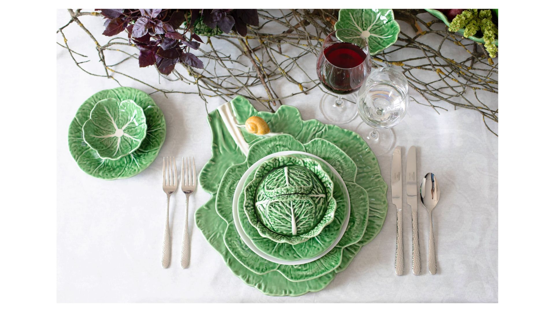 Бульонница Bordallo Pinheiro Cabbage Tureen 65007020