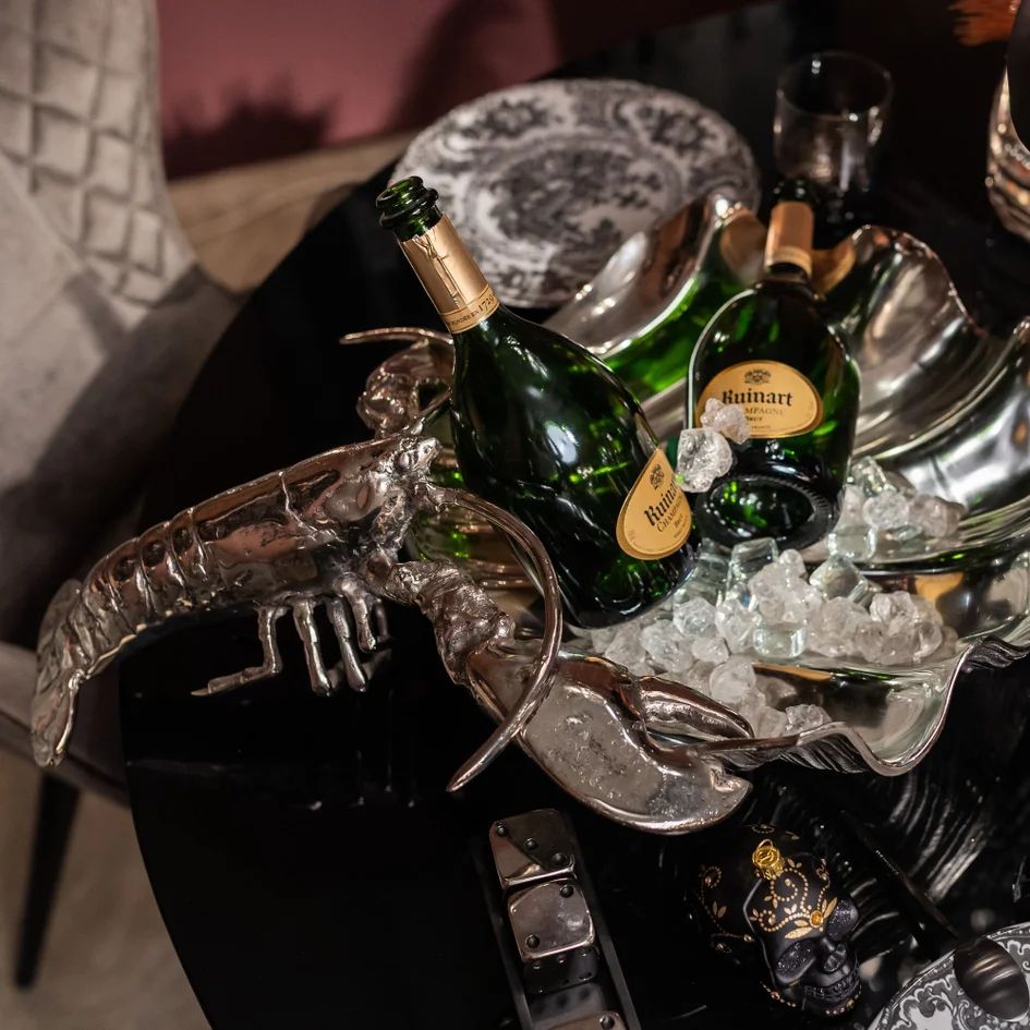 Чаша для льда KARE Flaschenhalter Lobster 52289