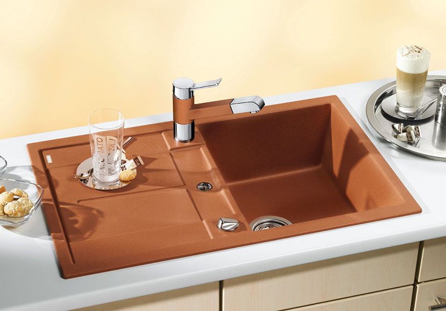 Кухонная мойка Blanco Metra 45S Silgranit Coffee 515038