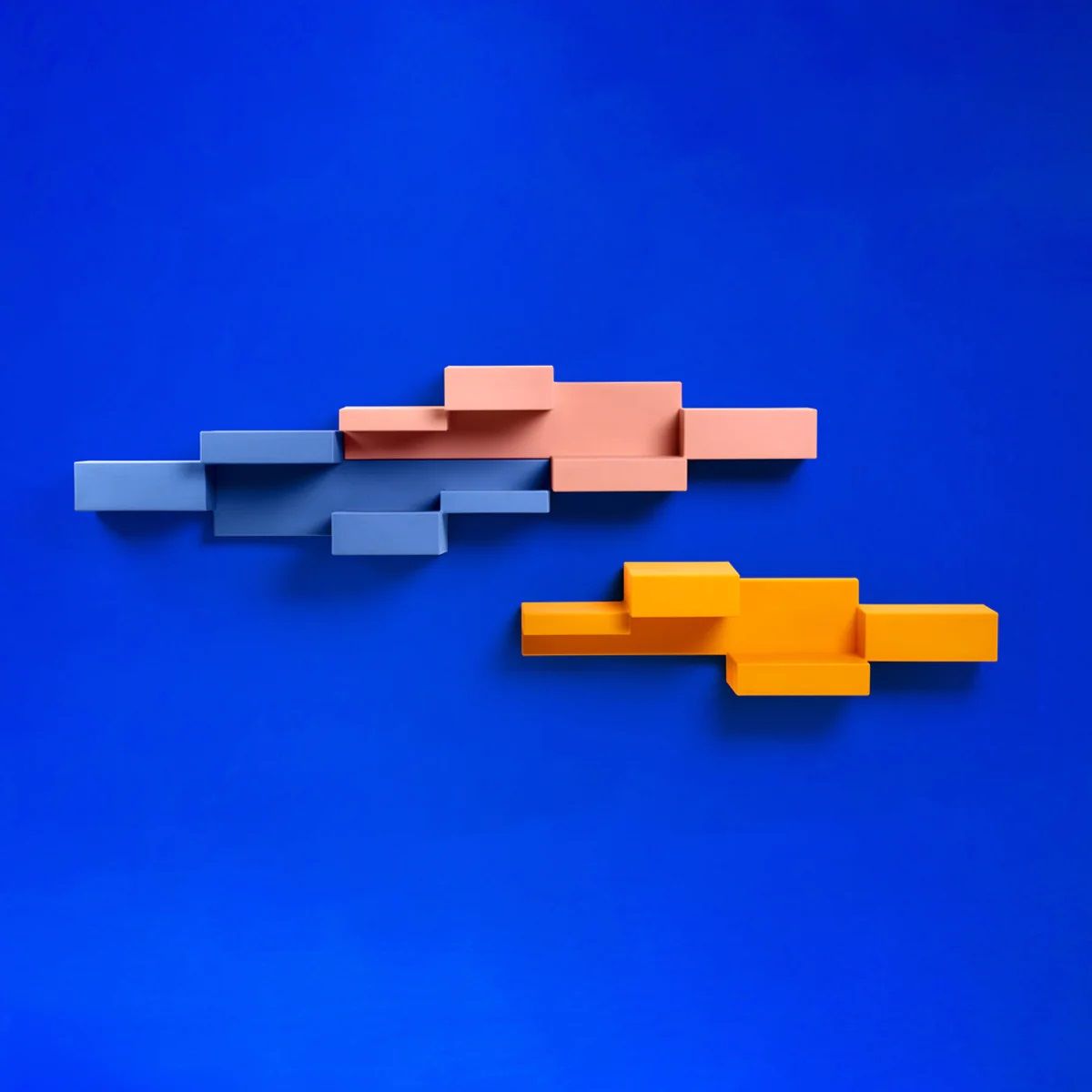 Полка Qeeboo Primitive XS White Wall Shelf 44002WH