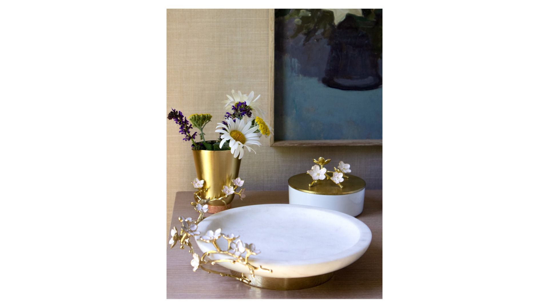 Мелочница Michael Aram Cherry Blossom Trinket Tray 123615