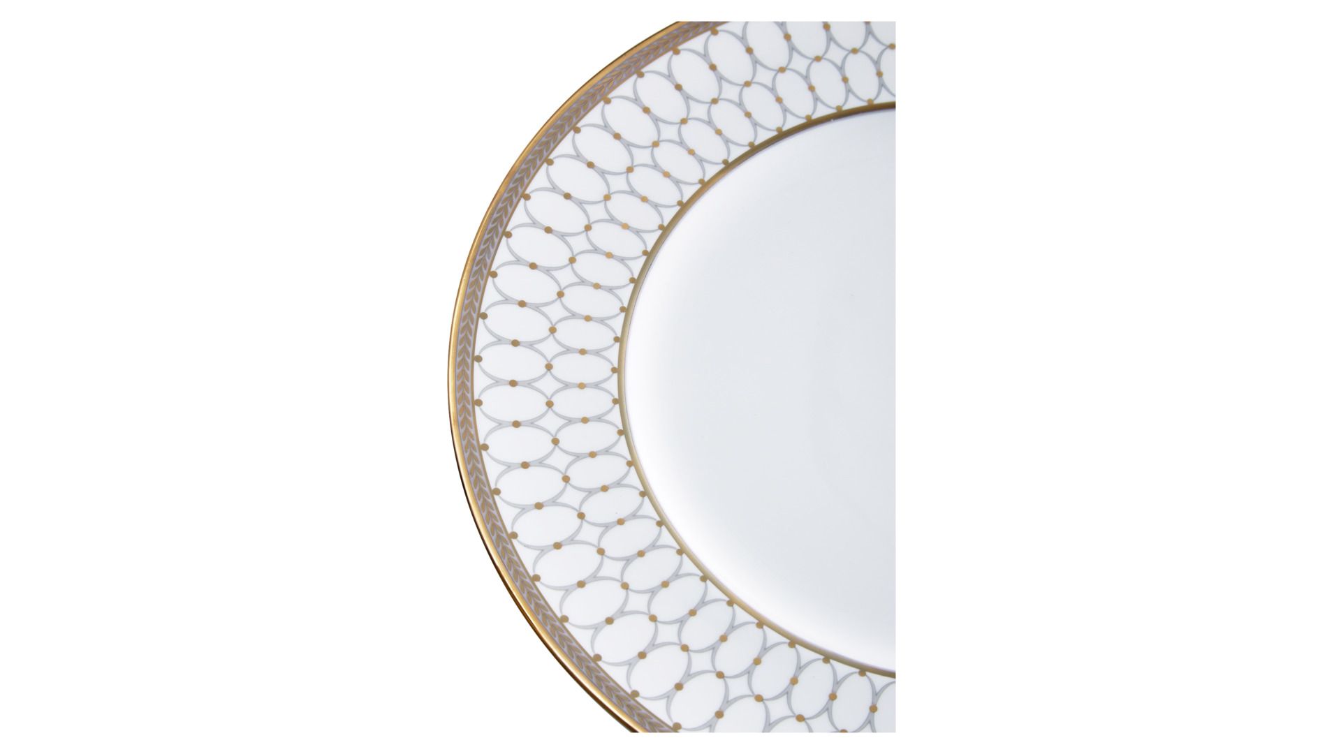 Тарелка обеденная Wedgwood Renaissance Grey Plate 1065309