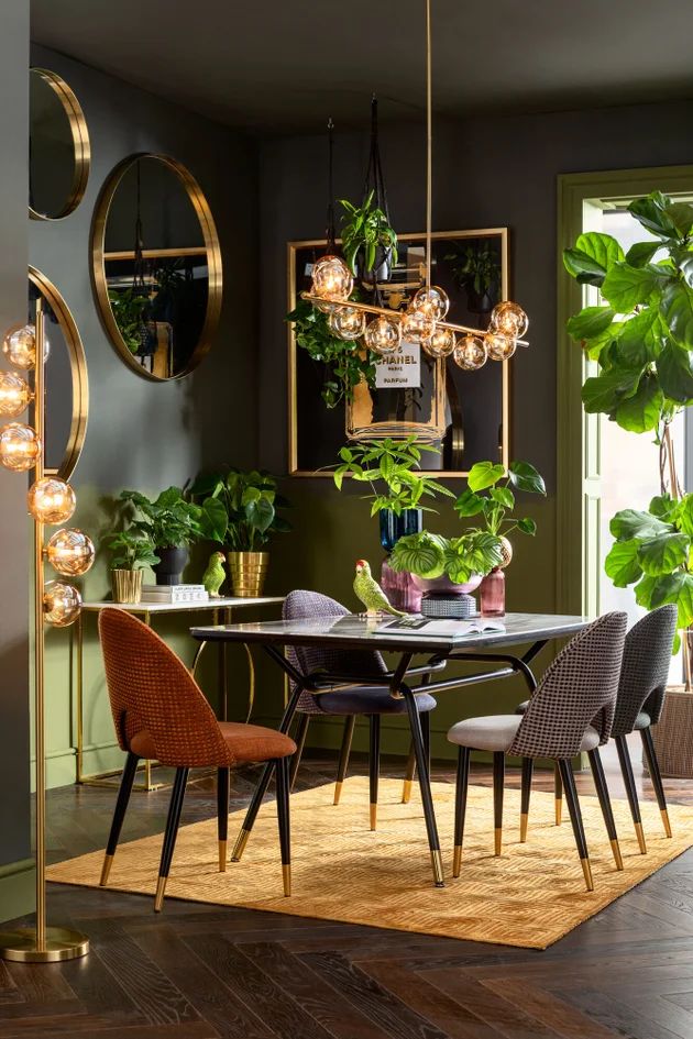 Зеркало KARE Spiegel Curve Brass 85278